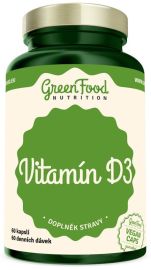 Greenfood Vitamín D3 60tbl