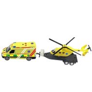 MaDe Sada ambulancia + vrtuľník, so svetlom a zvukom - cena, srovnání
