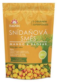 Iswari BIO Raňajková zmes Mango-Baobab 300g