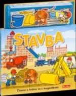 Stavba - Knižka s magnetkami - cena, srovnání