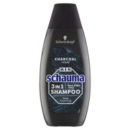 Schauma Men šampón Charcoal & Clay 3 v 1 400ml - cena, srovnání