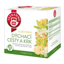 Teekanne Prechladnutie so zázvorom bylinná zmes 10x2g