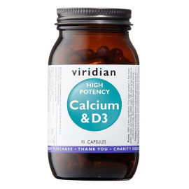 Viridian High Potency Calcium & D3 90tbl