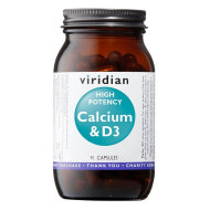 Viridian High Potency Calcium & D3 90tbl - cena, srovnání