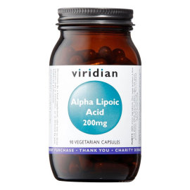 Viridian Alpha Lipoic Acid 200mg 90tbl