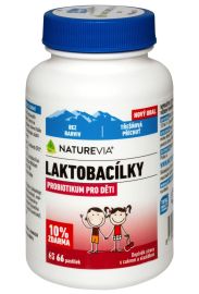 Swiss Natural NatureVia Laktobacílky Kids 66tbl