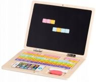Eco Toys Drevený notebook s magnetickým monitorom - cena, srovnání