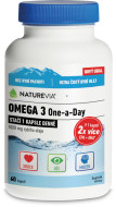 Swiss Natural SwissNturevia Omega 3 One-a-Day 60tbl - cena, srovnání