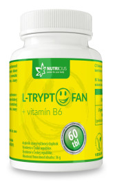 Nutricius L-Tryptofan + vitamín B6 60tbl