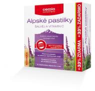 Cemio Alpské pastilky Šalvia + Vitamín C 40tbl - cena, srovnání