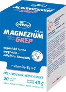Vitar Magnézium 400mg + Vitamín B6 + Vitamin C 20ks - cena, srovnání