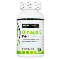 Survival Omega 3 Fair Power 100tbl - cena, srovnání