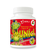 Nutricius Imuníci - hliva ustricová s vitamínom D pre det 90tbl - cena, srovnání