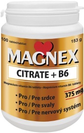 Vitabalans Oy Magnex citrate + B6 100tbl