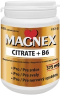 Vitabalans Oy Magnex citrate + B6 100tbl - cena, srovnání