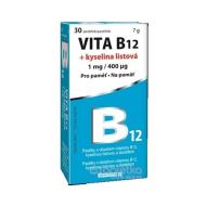 Vitabalans Oy VITA B12 + kyselina listová 30tbl - cena, srovnání