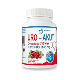 Nutricius URO-AKUT Manosa + Brusinky 20tbl