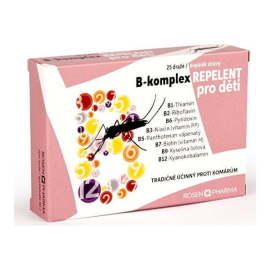 Rosenpharma B-komplex REPELENT pre deti 25tbl