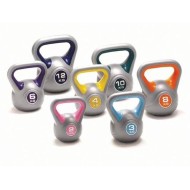 Sedco Kettlebell Dual Color Plast 4kg - cena, srovnání