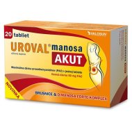 Valosun Uroval Manosa Akut 20tbl - cena, srovnání