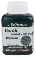 MedPharma Borák lekársky 205mg + Pupalka 67tbl - cena, srovnání