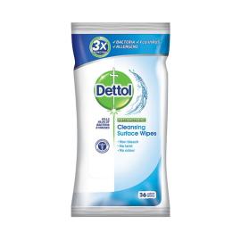 Reckitt Benckiser Dettol obrúsky na povrchy 36ks