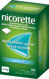 Mcneil Manufacturing Nicorette Icemint Gum 2mg 105ks