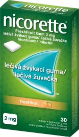 Mcneil Manufacturing Nicorette Freshfruit Gum 2mg 30ks