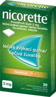 Mcneil Manufacturing Nicorette Freshfruit Gum 2mg 30ks - cena, srovnání