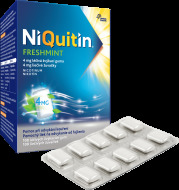 Omega Pharma NiQuitin Freshmint 4mg gum 100ks - cena, srovnání