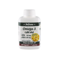 MedPharma Omega 3 Rybí olej Forte 67tbl - cena, srovnání