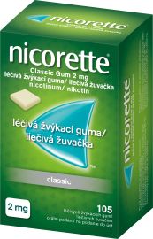 Mcneil Manufacturing Nicorette Classic Gum 2mg 105ks