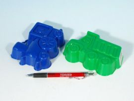 Teddies Formičky Bábovky plast 4 farby 13cm