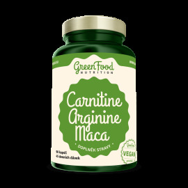Greenfood Carnitin Arginín Maca Vegan 90kps