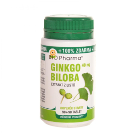 Bio-Pharma Ginkgo Biloba 40mg 180tbl
