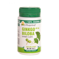Bio-Pharma Ginkgo Biloba 40mg 180tbl - cena, srovnání