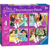 Ravensburger 030798 Disney čarovné princezné 4v1 - cena, srovnání