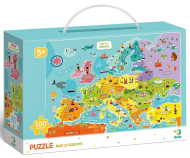 Tm Toys Mapa Európy - 100 dielikov - cena, srovnání