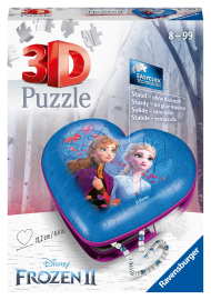 Ravensburger 3D 112364 Srdce Disney Ľadové kráľovstvo 2 54 dielikov