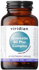 Viridian Quercetin B5 Plus Complex 60tbl