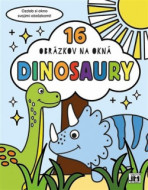 Dinosaury: 16 obrázkov na okná - cena, srovnání