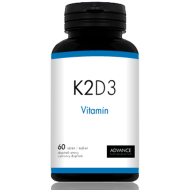 Advance Nutraceutics K2D3 Vitamín 60tbl - cena, srovnání