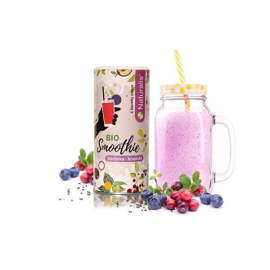 Naturalis Smoothie Borůvka + Brusinka BIO 180g