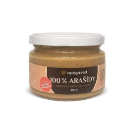Nutspread 100% Arašidový krém crunchy 250g