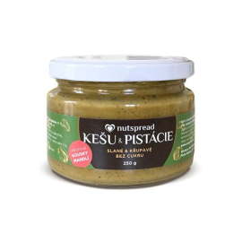 Nutspread Pistáciový krém s kešu, mandľami a soľou 250g