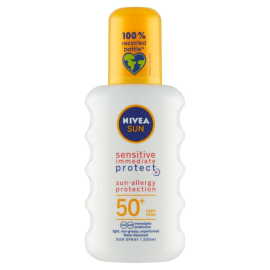 Nivea Sun Sensitive Sprej na opaľovanie OF50+ 200ml