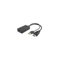 Premium Cord HDMI to DisplayPort s napájením