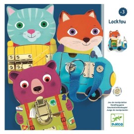 Djeco Locktou - Motorická edukačná hračka
