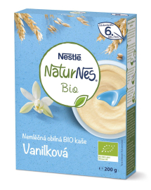 Nestlé Naturnes Bio vanilková 200g