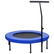 vidaXL Trampolína s rukoväťou a bezpečnostnou podložkou 102cm